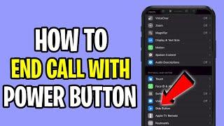 How To End Call With Power Button On iPhone | 2022 | Bytes Media