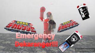 Tokusou Sentai Dekaranger | Deka Red henshin and Roll Call | SS AND PR arty zone