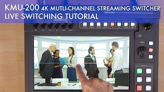 Datavideo KMU 200 - Live Switching How-To Tutorial