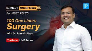 100 One Liners Of Surgery For NEET PG #scorebooster