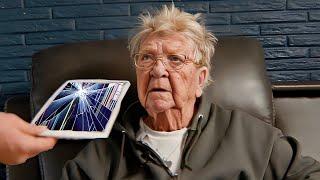 SMASHING MY GRANDMAS TABLET!