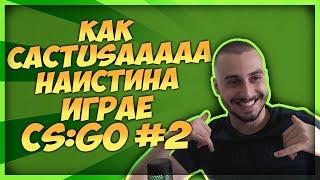 Как cactusaaaaa Наистина Играе CS:GO #2