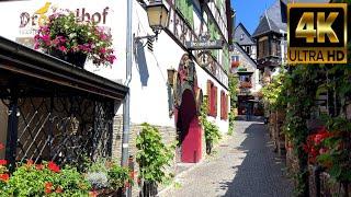 RÜDESHEIM am RHEIN - Stadtrundgang  (4K)