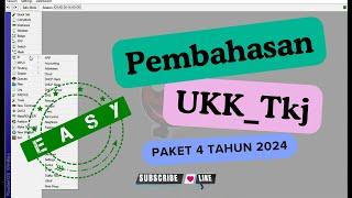 Belajar Jaringan  | Pembahasan UKK TKJ paket 4 tahun 2024