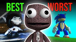 The BEST & WORST LittleBigPlanet Community Levels! (LBP MEGA Compilation)