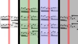 BWV 1046 - Brandenburg Concerto No.1 (Scrolling)