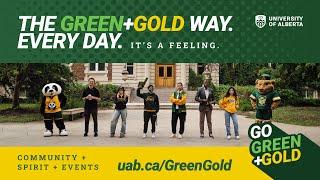 Go GREEN+GOLD