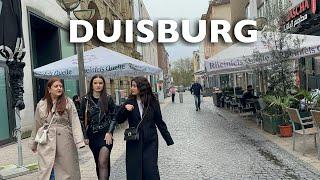 Duisburg Central Winter Walking Tour 2024 | A Romantic City To Visit in Germany️