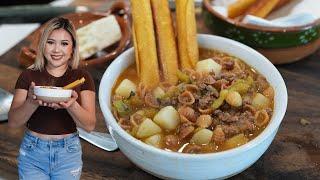 A Classic and Traditional SOPITA VERDE DE CONCHITAS with GROUND BEEF!