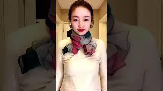 3 easy way to tie a scarf | How to wear a scarf | #scarf | #scarfstyle | #scarffashion