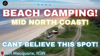 I CAN'T Believe You Can Camp HERE! Exploring Port Macquarie's Beaches! Mid North Coast Beach Camp!