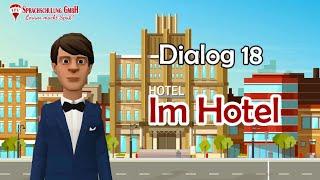 Dialog: Im Hotel |  An der Rezeption  Ein Hotelzimmer per Telefon buchen