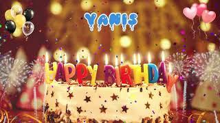 YANIS Birthday Song – Happy Birthday Yanis