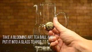 Blooming Tea  - How to Prepare Flowering Teas