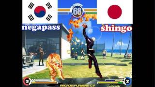 The King of Fighters XI  negapass (South Korea) vs shingo (Japan) kofxi