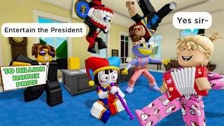 THE AMAZING DIGITAL CIRCUS 4: PRESIDENT CAINE  Roblox Brookhaven  RP - Funny Moments