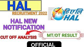 HAL NEW NOTIFICATION || MT/DT RESULT || CUTOFF ANALYSIS || interview list @ZindagiUPki