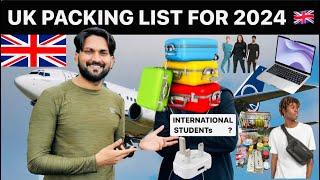 UK  Packing List For International Students | Packing Guide to UK | Must Bring all these| Saim Ali