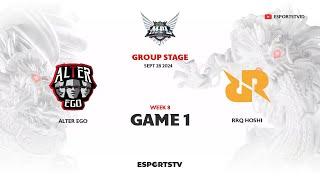 Alter Ego vs RRQ Hoshi GAME 1 MPL ID S14 | RRQ VS AE ESPORTSTV