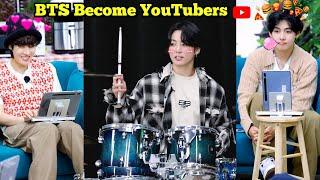 BTS Become YouTubers // Part - 1 // Real Hindi Dub