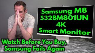 Samsung M8 4k Smart Monitor - What No-one Else Is Telling You