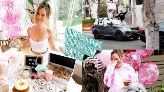 my quarantined surprise birthday party!! *i cried so hard