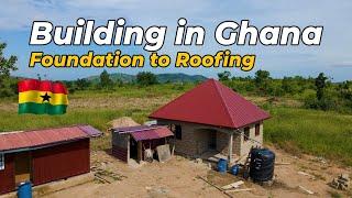 Building a Minimal 1 Bedroom Self Contained House in Ghana