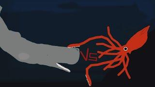 DCBA: Sperm Whale VS Colossal Squid