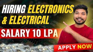 Multiple Jobs for Electronics & Electrical Engineer | Apply Now Online  | Electronics Geek