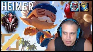  Tyler1 HOW HARD DO I HAVE TO CARRY? | Heimerdinger Mid Gameplay | Mid Challenge | Season 11 ᴴᴰ