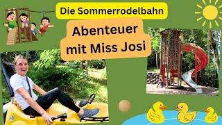 Sommerrodelbahn, Indoorspielplatz, Murmelbahn und mehr! Lernen für Kleine mit Miss Josi