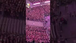 Machine Gun Kelly rides zipline atop Cleveland stadium