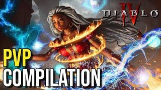 Multiple Players VS My Arc Lash in Diablo 4 PVP COMPILATION / MONTAGE