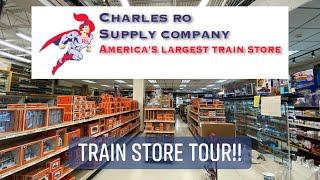 アメリカ最大の鉄道ストア - Charles's Ro & Supply Co と新しい機関車が公開されました!!