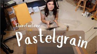 NEW Pastelgrain by Clairefontaine and how it compares to Pastelmat!