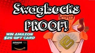 Swagbucks PROOF! Win a $25 Amazon Gift Card during Signup! Swagbucks PROOF NO SCAM [02]