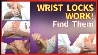 Wrist locks work! And you can find them everywhere.  Training with Shihan Cameron Quinn