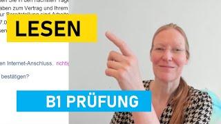 B1  Prüfung  Lesen -  G.A.S.T. - 2024