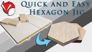 How To Make A Simple Cheap Hexagon Table Saw Jig!