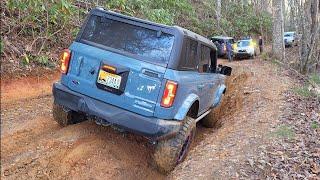 The Blue Ridge Broncos going through Popcorn Creek Road! (I lost all videos from this day, but this)