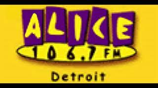 106.7 WWWW FM Detroit Stunting, and the debut of a new format.