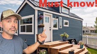 Do NOT buy a TINY HOME! (watch before buying!)