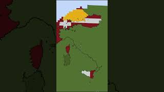 Building Italy #italy #italian #maps #flags #minecraft