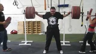 0 to 600 lbs squat in 30 seconds