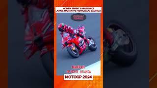 #shortvideo Rivalitas Terbesar MotoGP 2024! Jorge Martin vs Francesco Bagnaia