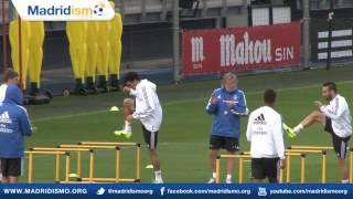 Real Madrid Training Session ahead of Liga match against Levante