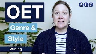 OET WRITING CRITERIA | How to improve in GENRE & STYLE for the OET