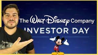 INVESTOR DAY | EVENTO HISTÓRICO DA DISNEY!