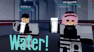 We drink anomalous water in SCP site roleplay. (feat. Snugge08) - ROBLOX