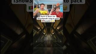 Devin & Dylan use IShowSpeed’s song to pack Ronaldo